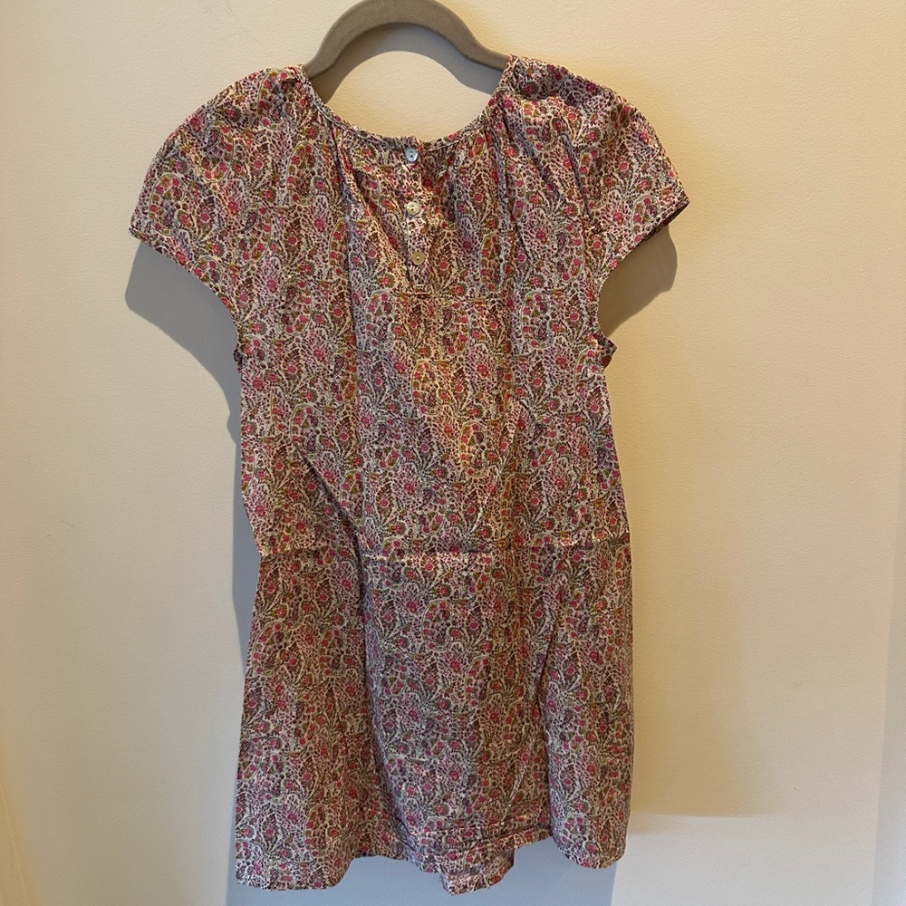 C de C Cap-Sleeve floral dress size 10 (girls) - Picture 4 of 6